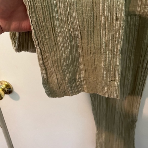 Free People Semi Sweet Cropped Pants in Sage Combo - Picture 11 of 12